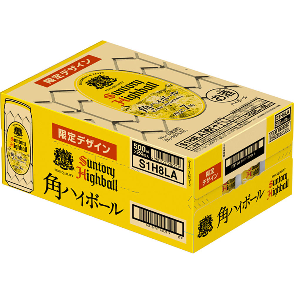 角ハイボール ケース ５００ｍｌ×２４ サントリー