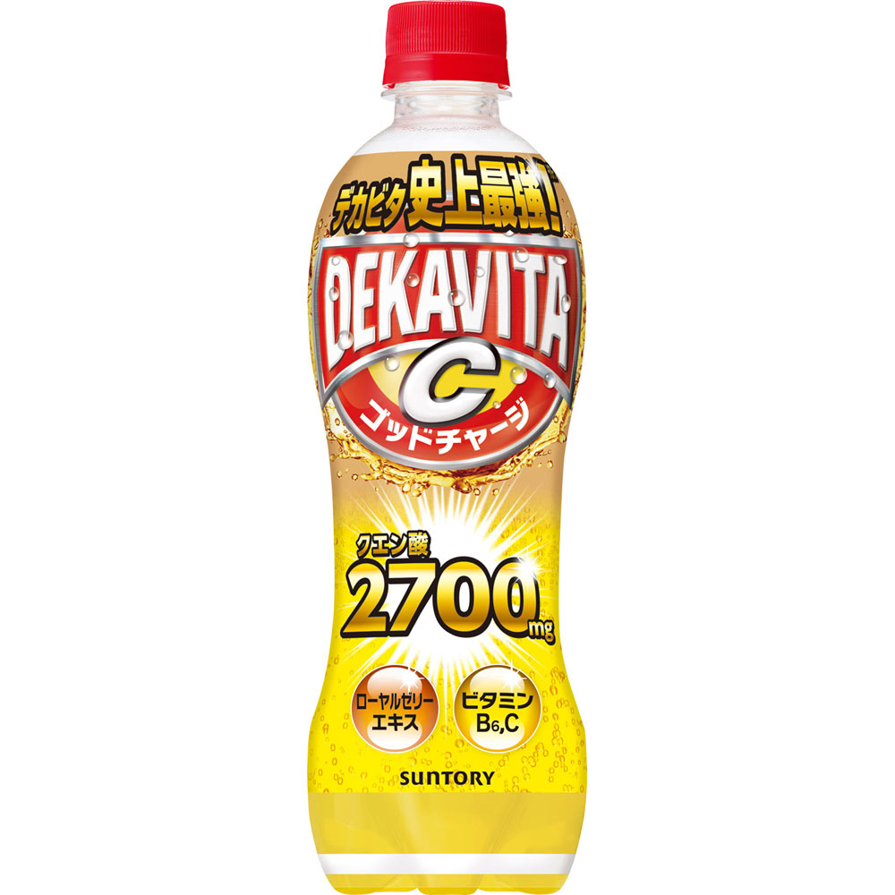 デカビタC ダブルスーパーチャージ ５００ｍｌ×２４ サントリー