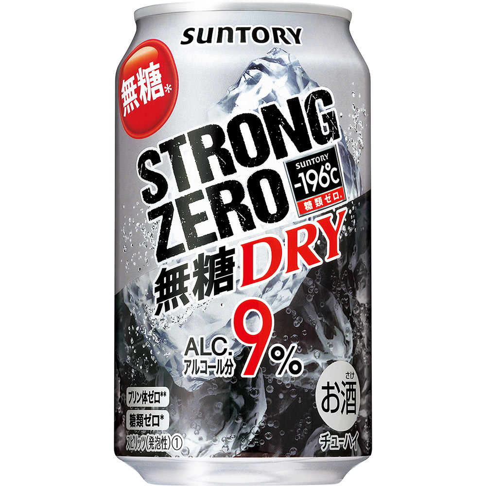 ー１９６度 ストロングゼロドライ ケース ３５０ｍｌ×２４ サントリー