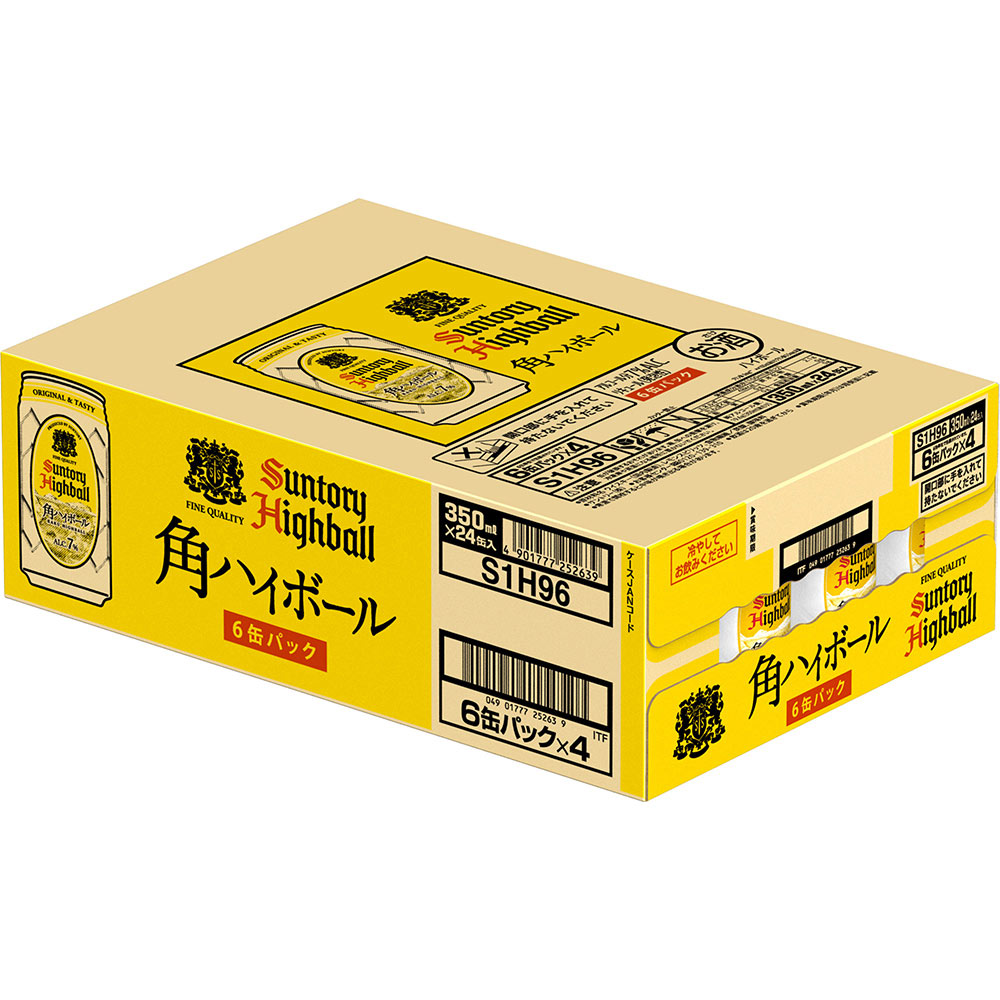 SUNTORY HAKUSHU HIGHBALL350ml1ケース(24本入り) 角ハイボール ケース | マツキヨココカラオンラインストア
