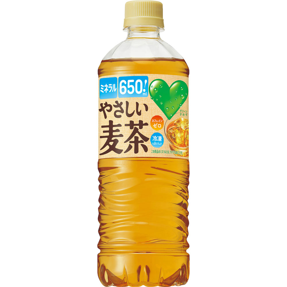 ＧＲＥＥＮ ＤＡＫＡＲＡ 麦茶 ケース ６５０ｍｌ×２４ サントリー