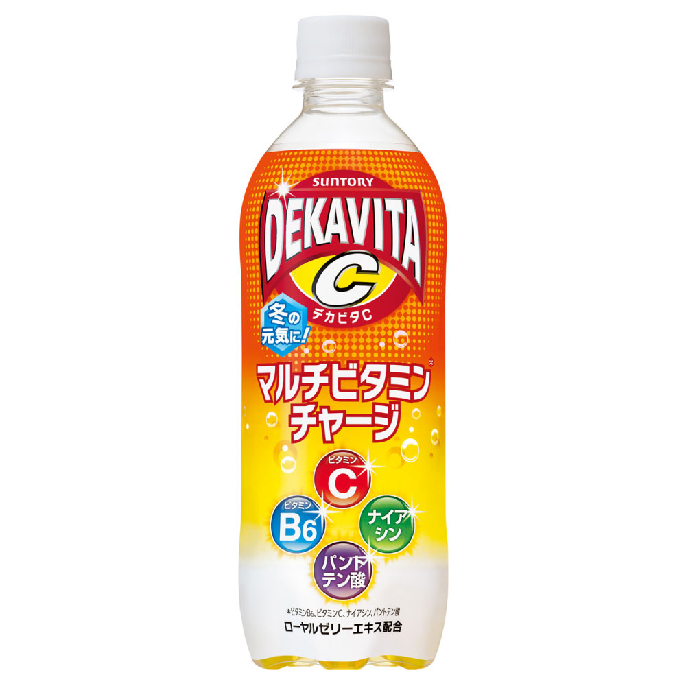 デカビタＣ マルチビタミンチャージ ５００ｍｌ×２４ サントリー