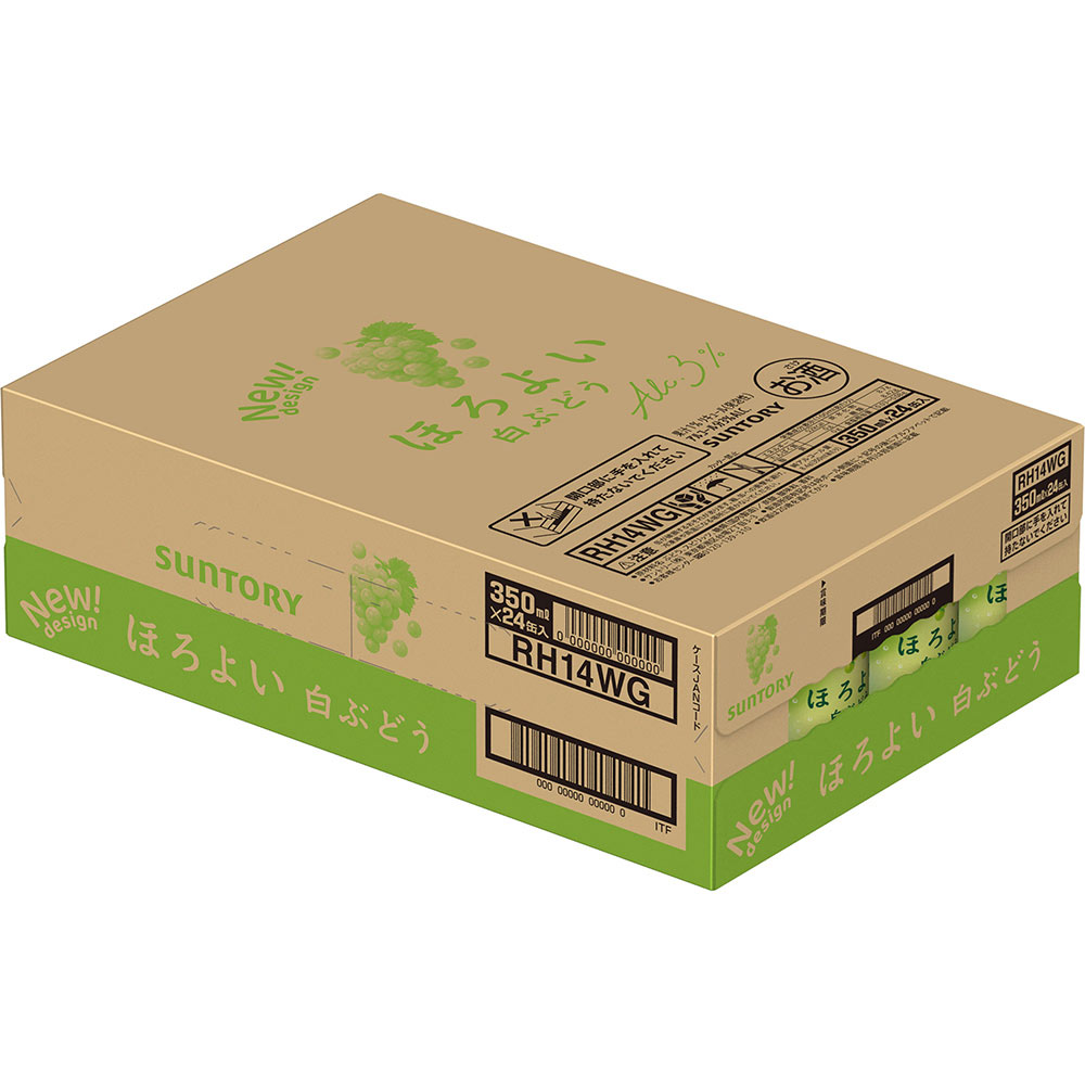 ほろよい 白ぶどう ケース ３５０ｍｌ×２４ サントリー