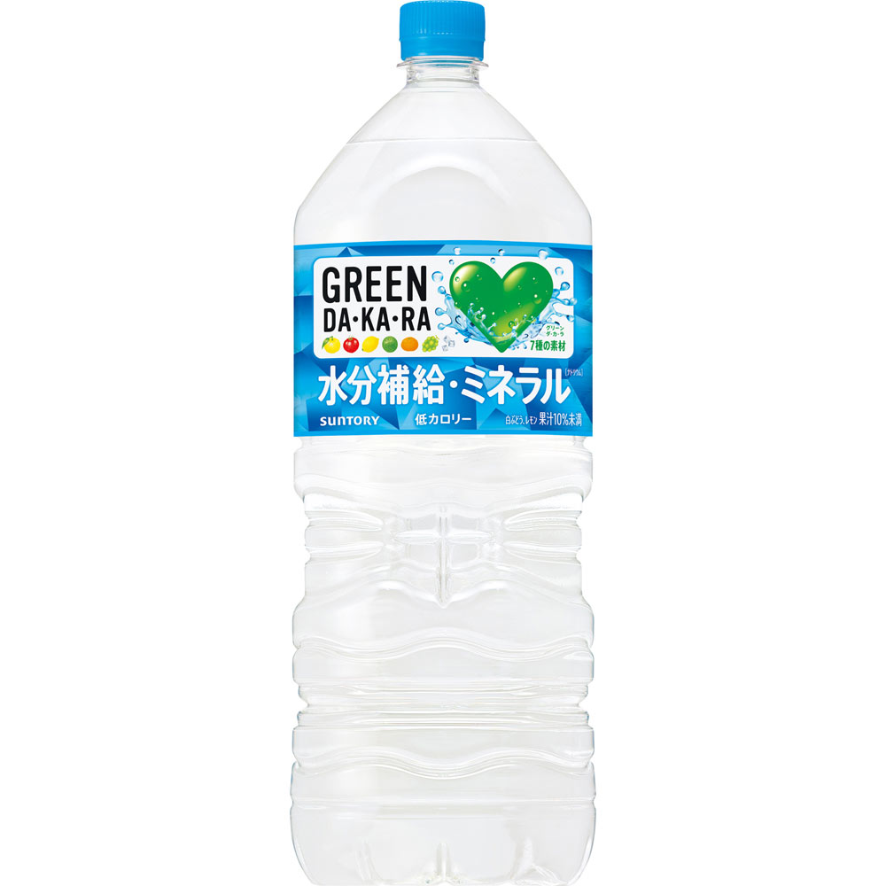 ＧＲＥＥＮ ＤＡ・ＫＡ・ＲＡ ケース ２Ｌ×６ サントリー