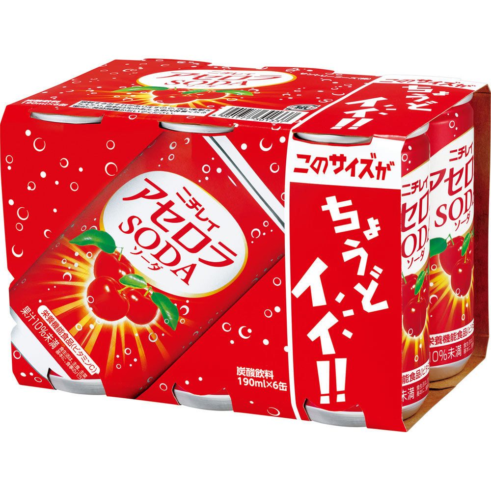 アセロラソーダ １９０ｍｌ×６ サントリー