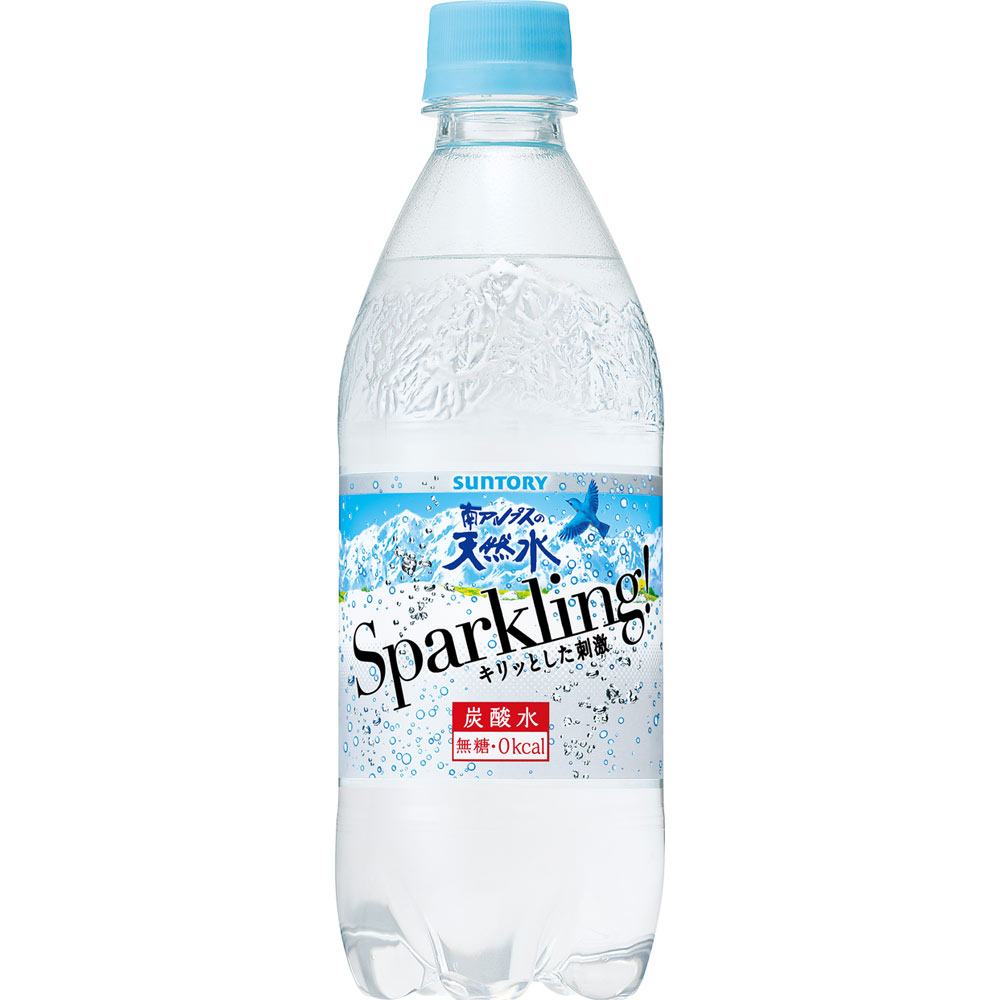 南アルプスの天然水 スパークリング ５００ｍｌ×６ サントリー