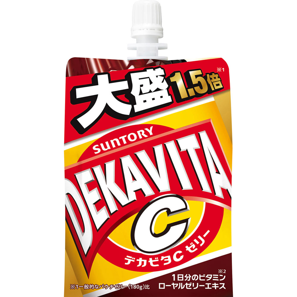 デカビタＣゼリー ケース ２７０ｇ×３０ サントリー