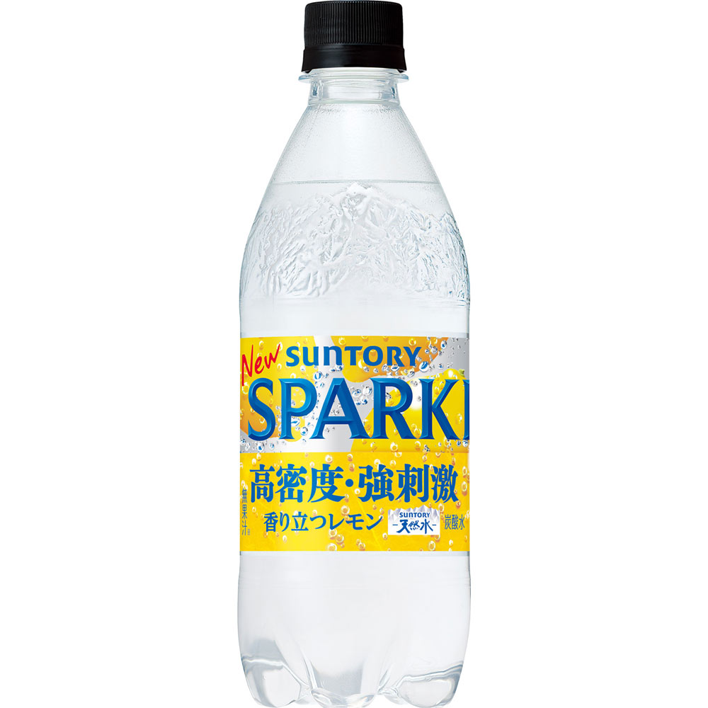 南アルプスの天然水 スパークリングレモン ケース ５００ｍｌ×２４ サントリー