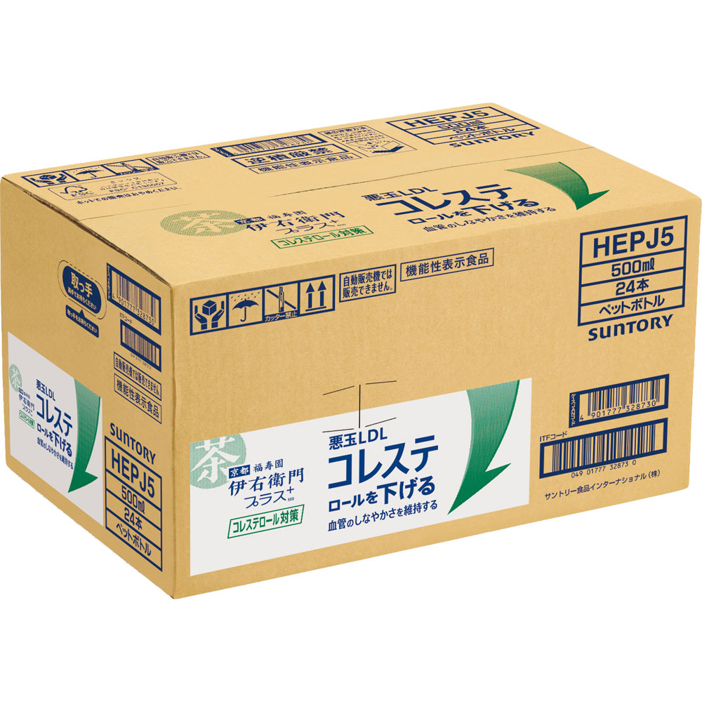 伊右衛門プラス ケース ５００ｍｌ×２４ サントリー