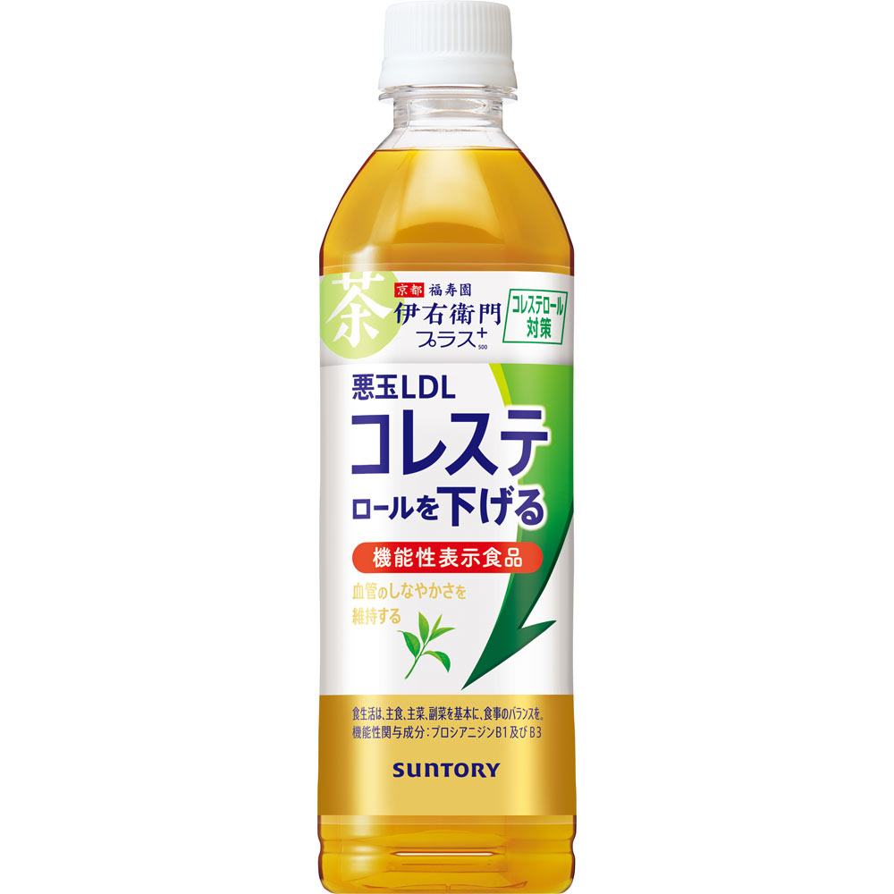 伊右衛門プラス ケース ５００ｍｌ×２４ サントリー