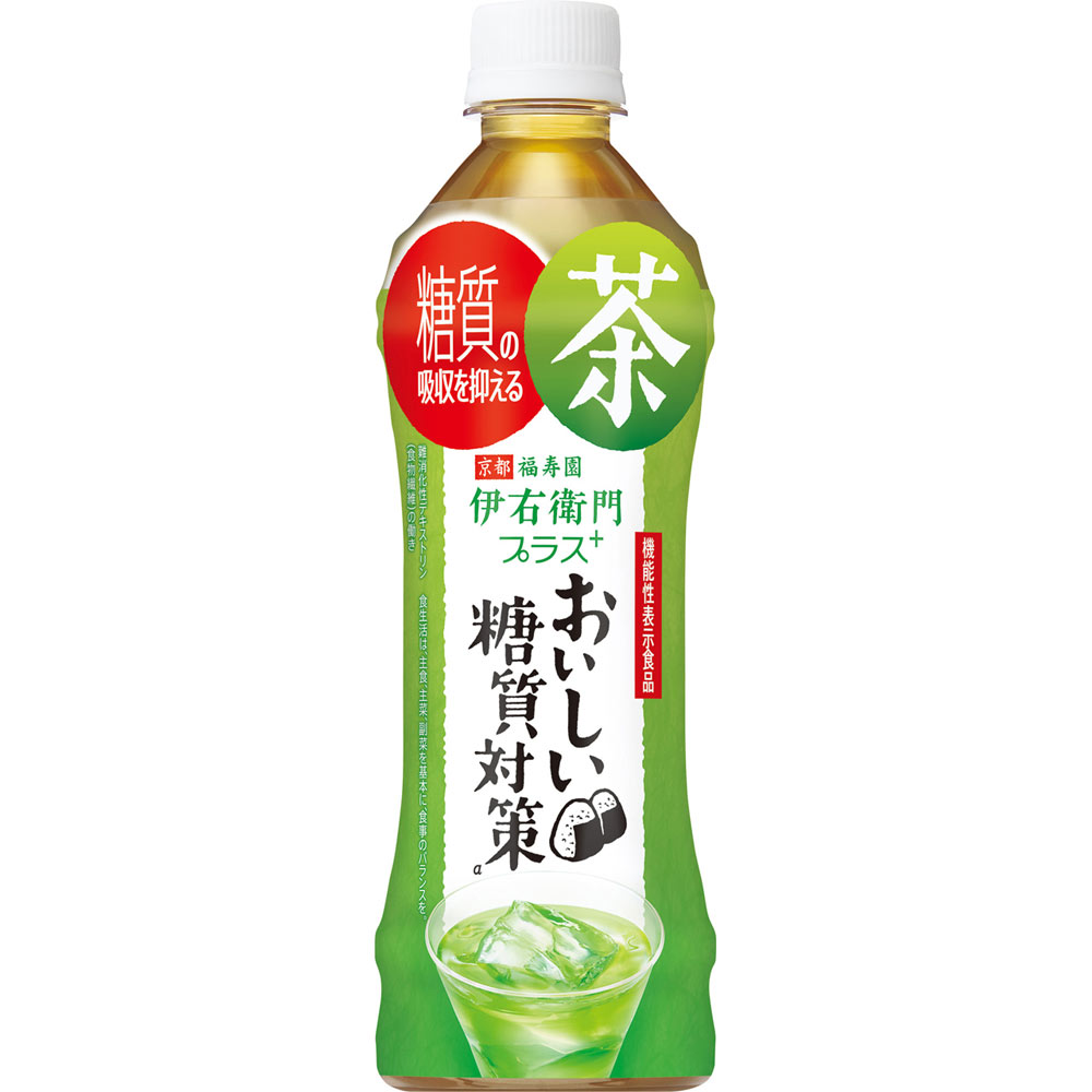 伊右衛門プラス おいしい糖質対策 ケース ５００ｍｌ×２４ サントリー