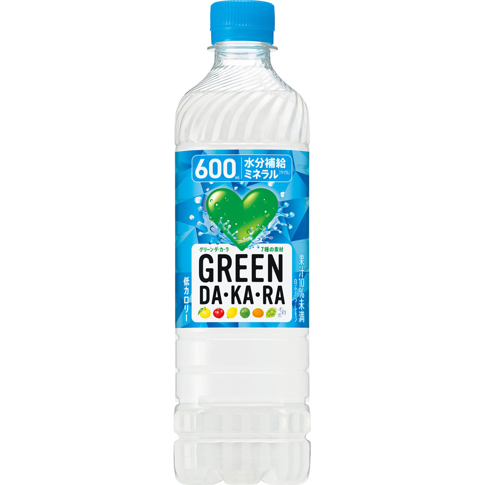 ＧＲＥＥＮ ＤＡ・ＫＡ・ＲＡ ケース ６００ｍｌ×２４ サントリー