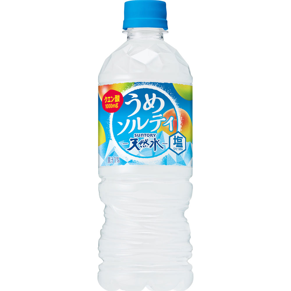 天然水 うめソルティ ５４０ｍｌ サントリー