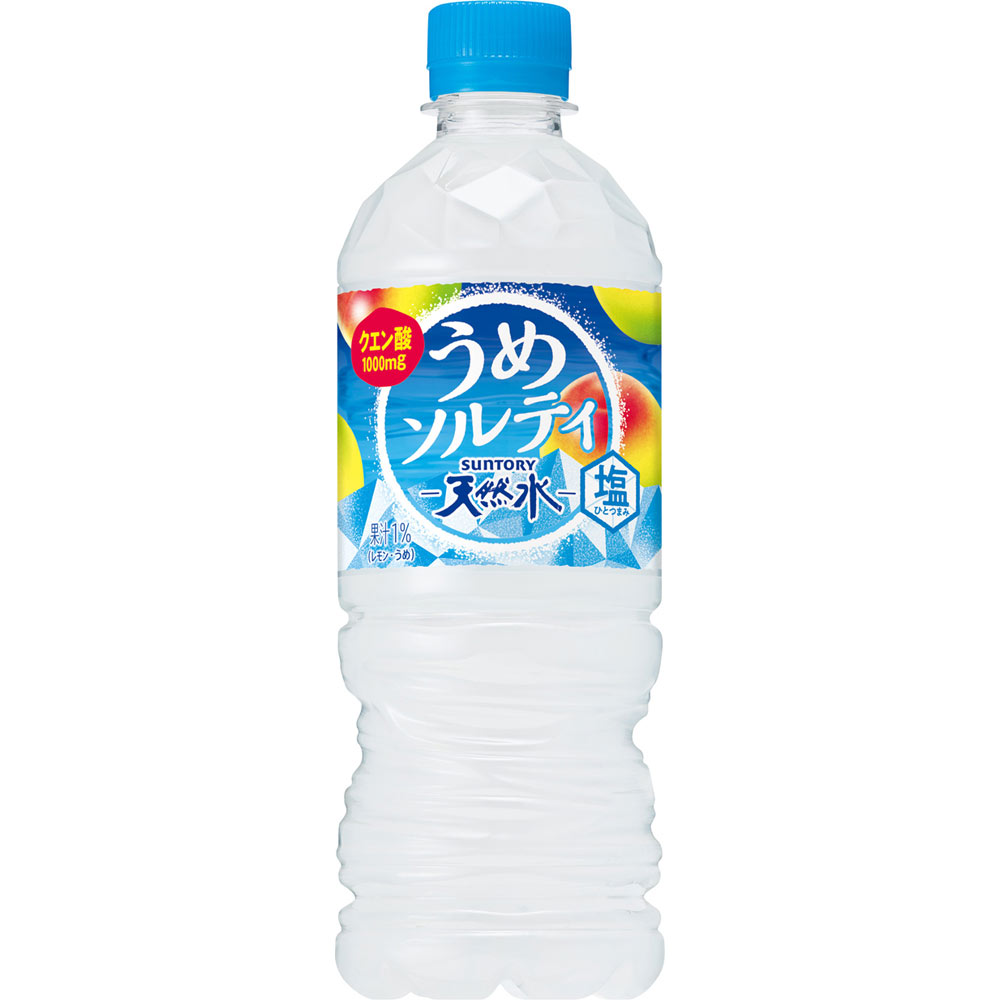 天然水 うめソルティ ケース ５４０ｍｌ×２４ サントリー