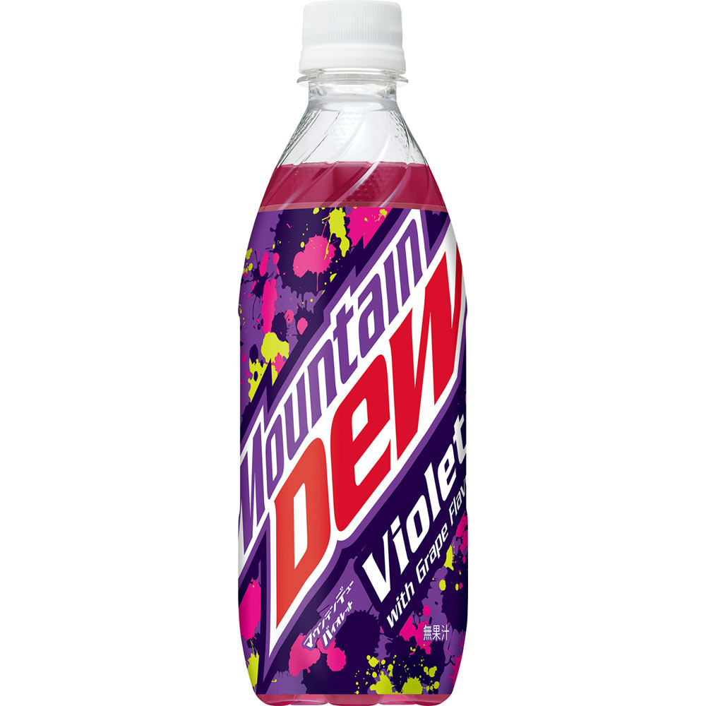 マウンテンデュー バイオレット ケース ４９０ｍｌ×２４ サントリー