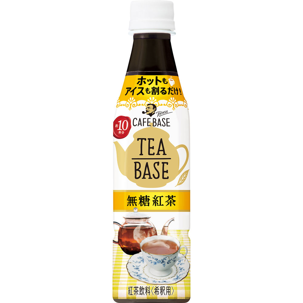 ボス ティーベース無糖紅茶 ３４０ｍｌ サントリー