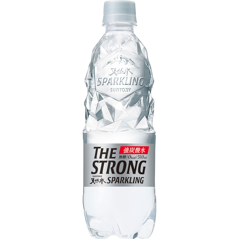 ＴＨＥ ＳＴＲＯＮＧ天然水スパークリング ケース ５１０ｍｌ×２４ サントリー