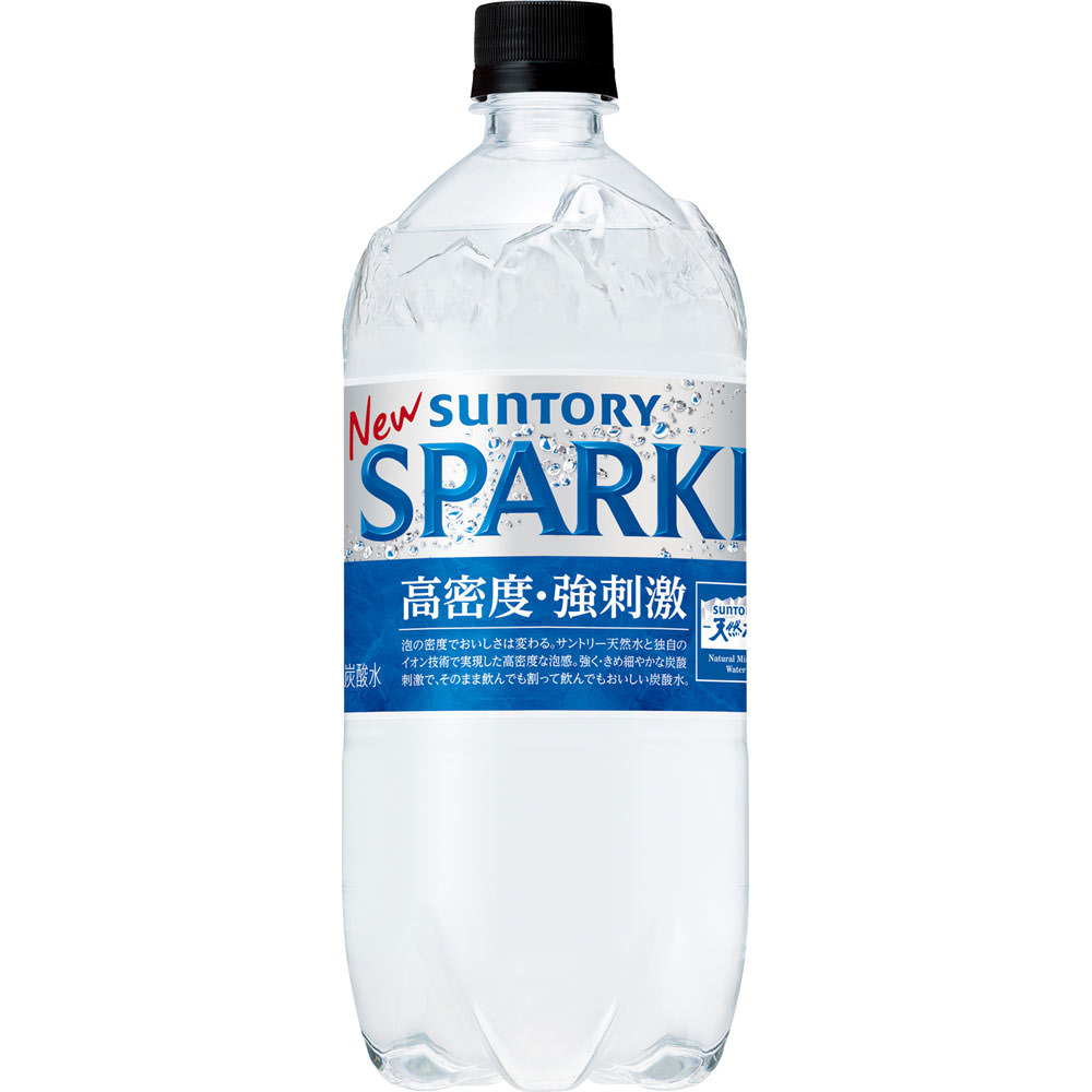 ＴＨＥ ＳＴＲＯＮＧ天然水スパークリング　ケース １０５０ｍｌ×１２ サントリー