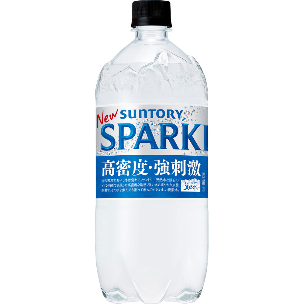 ＴＨＥ ＳＴＲＯＮＧ天然水スパークリング　ケース １０５０ｍｌ×１２ サントリー
