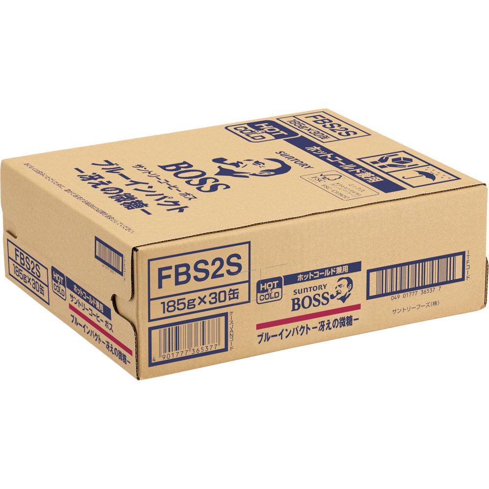 ボス ブルーインパクト　ケース １８５ｇ×３０ サントリー
