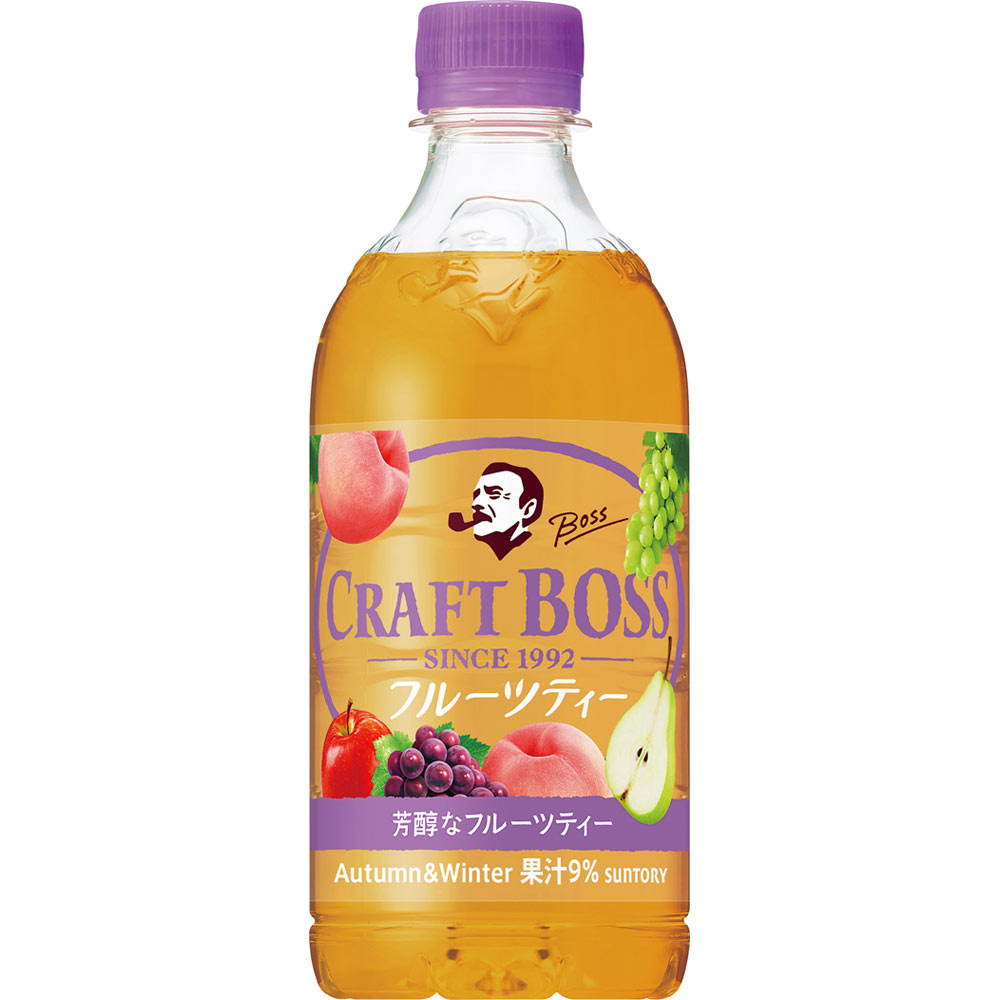 クラフトボス フルーツティー ケース ４５０ｍｌ×２４ サントリー