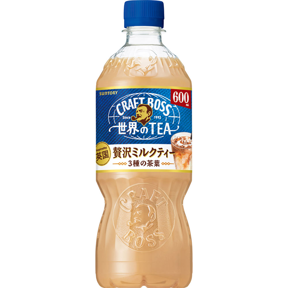 クラフトボス ミルクティー ケース ６００ｍｌ×２４ サントリー