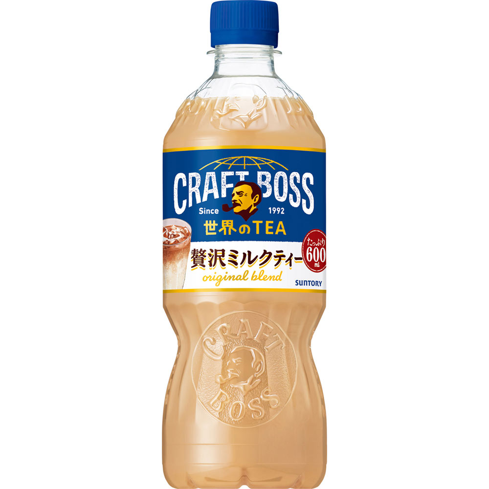 クラフトボス ミルクティー ケース ６００ｍｌ×２４ サントリー