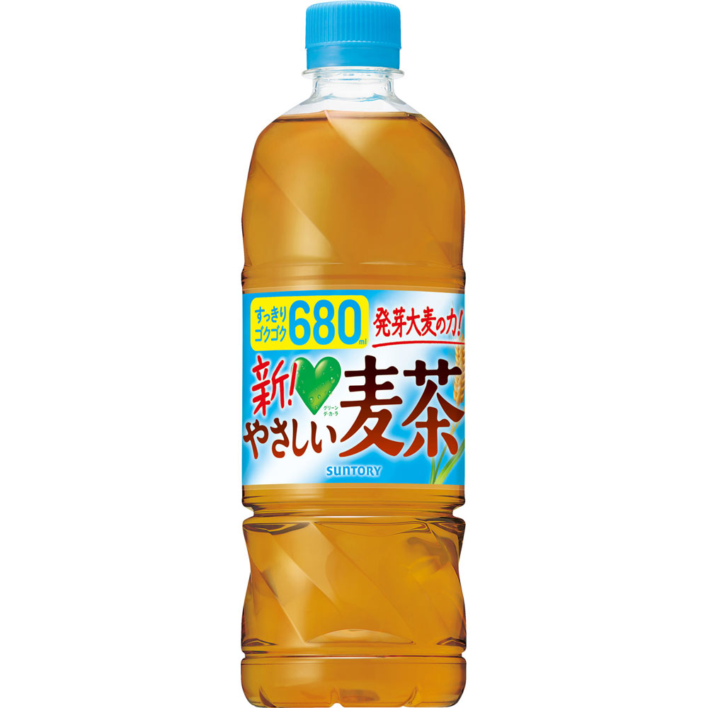 ＧＲＥＥＮ　ＤＡ・ＫＡ・ＲＡ　麦茶　ケース ６８０ｍｌ×２４ サントリー