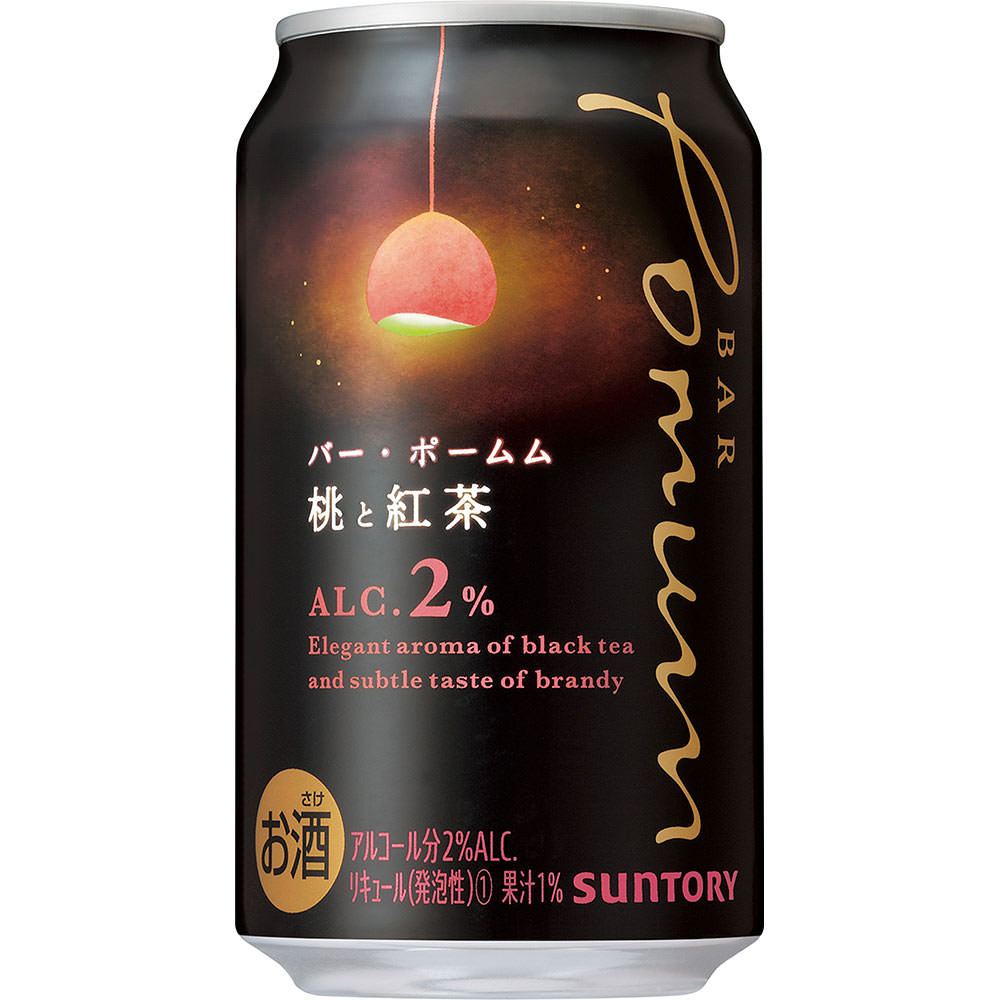 ＢＡＲ Ｐｏｍｕｍ 【桃と紅茶】 ３５０ｍｌ サントリー