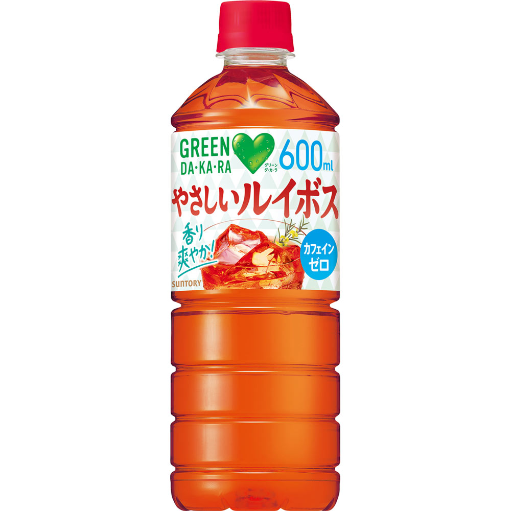 ＧＲＥＥＮＤＡＫＡＲＡやさしいルイボス　ケース ６００ｍｌ×２４ サントリー