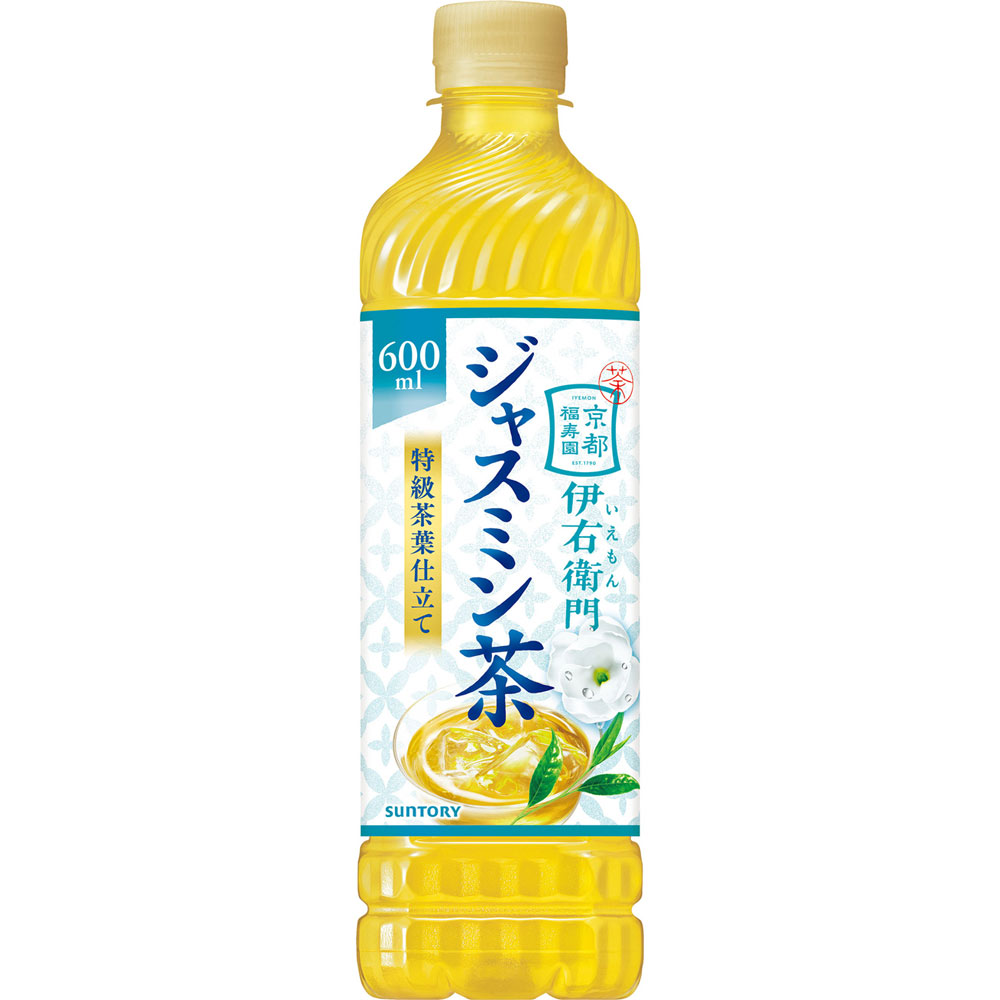 伊右衛門 贅沢ジャスミン ケース ６００ｍｌ×２４ サントリー