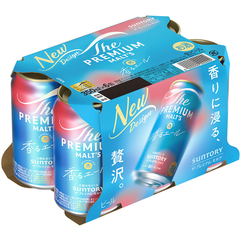 ザ・プレミアム・モルツ〈ジャパニーズエール〉香るエール 缶 ３５０ｍｌ×６ サントリー