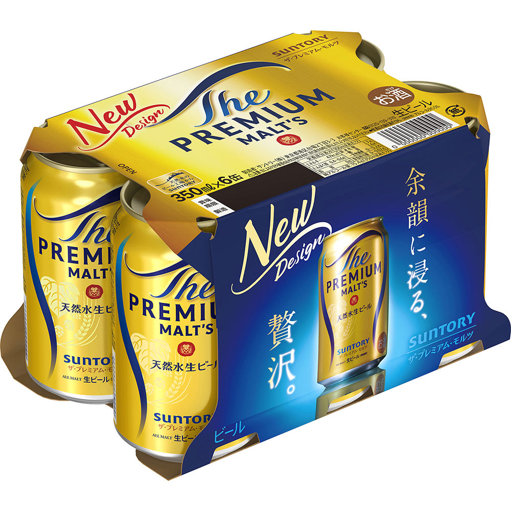 ザ・プレミアム・モルツ 缶 ３５０ｍｌ×６ サントリー