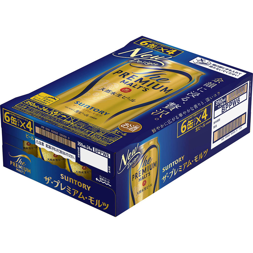 ザ・プレミアム・モルツ ３５０ｍｌ×６×４ サントリー