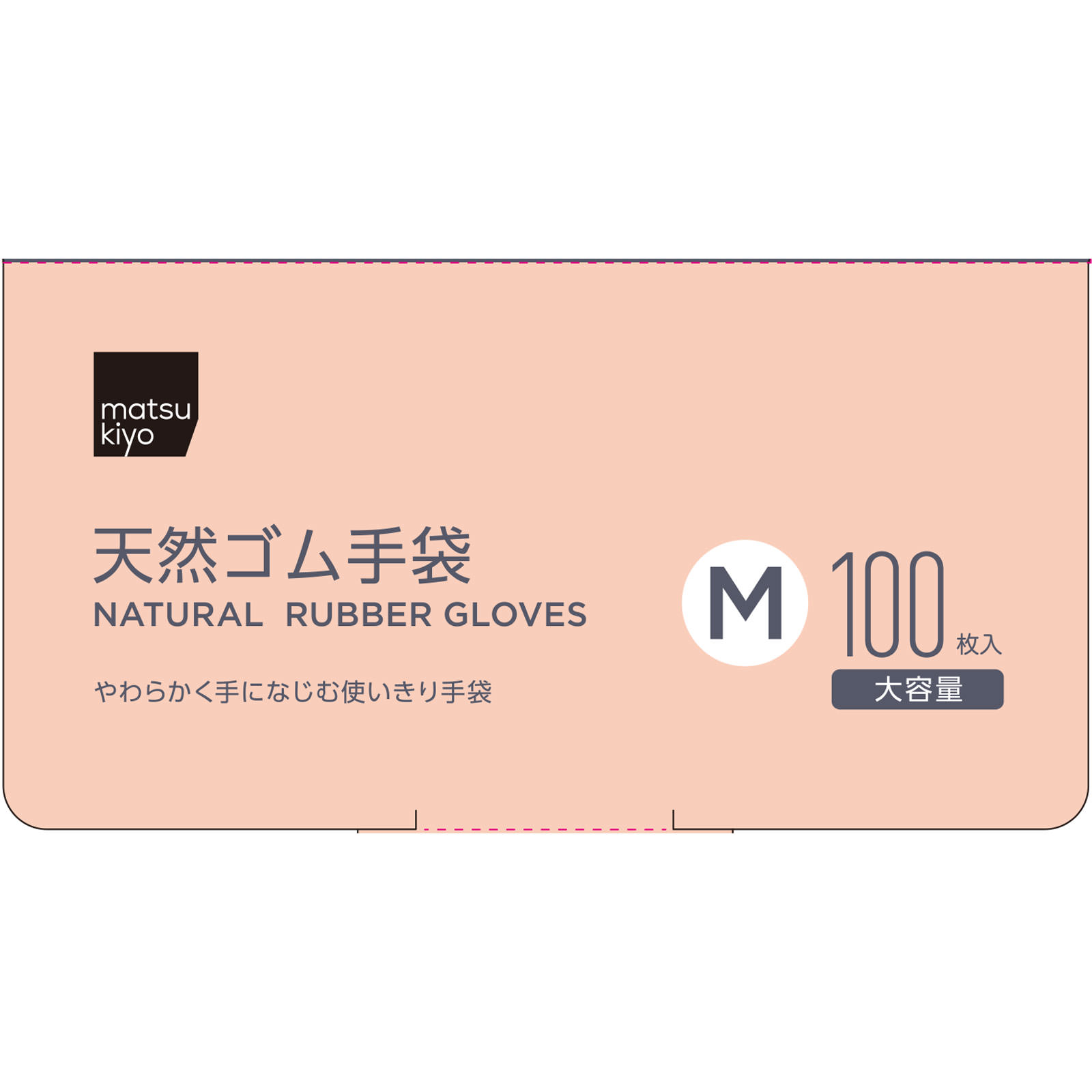 matsukiyo　天然ゴム極薄手Ｍ １００枚