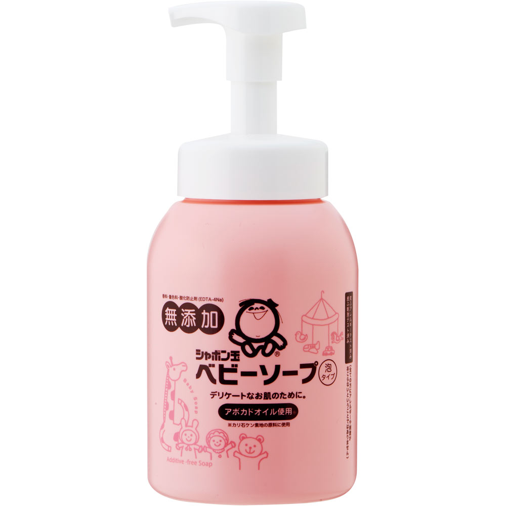 ベビーソープ 泡タイプ 本体 ４５０ｍｌ シャボン玉石けん