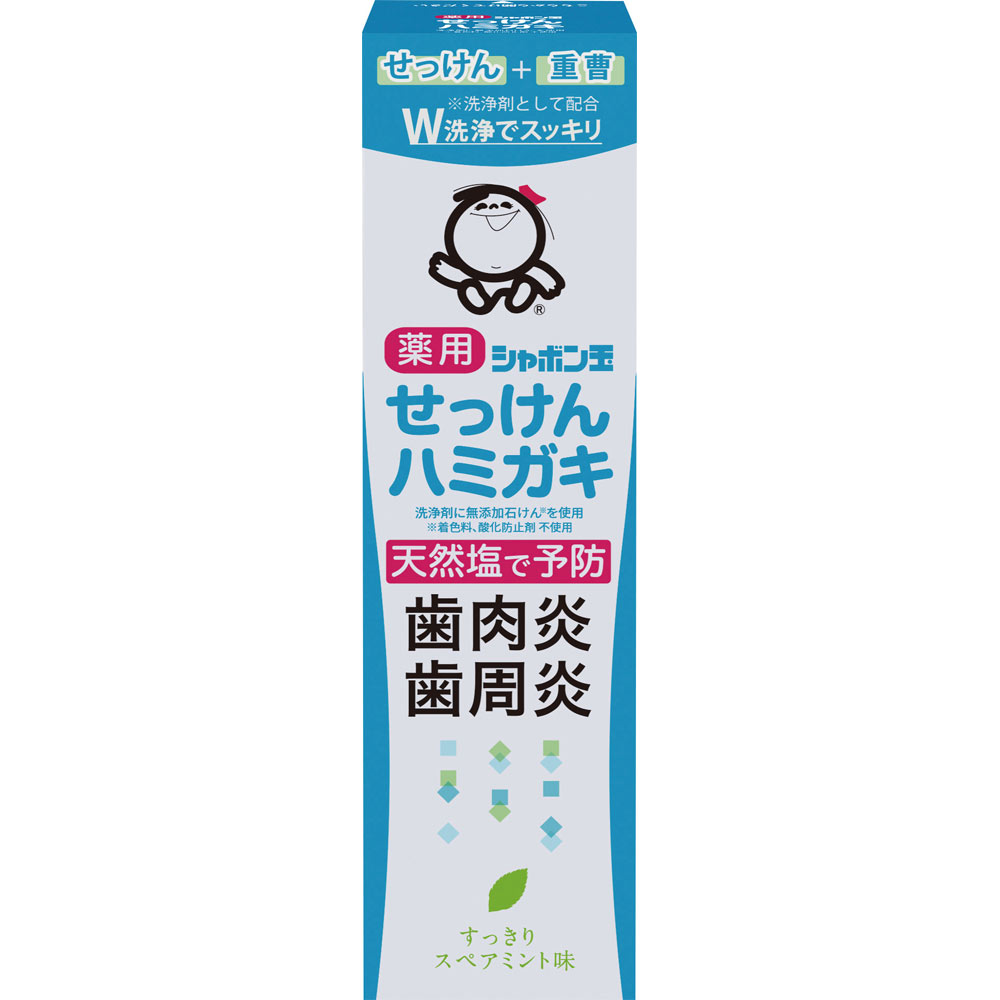 シャボン玉せっけんハミガキ ８０ｇ シャボン玉石けん (医薬部外品)
