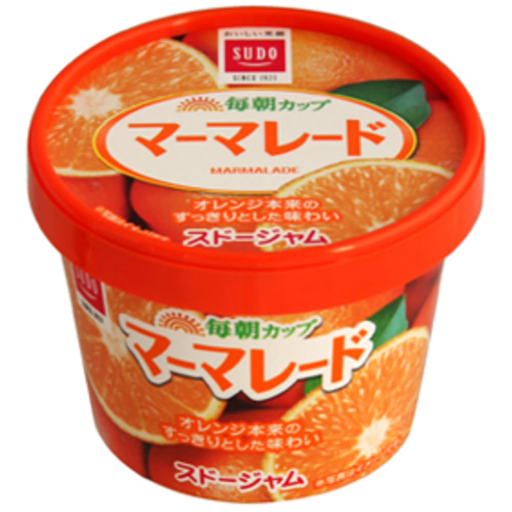 毎朝カップ マーマレード １２０ｇ スドージャム