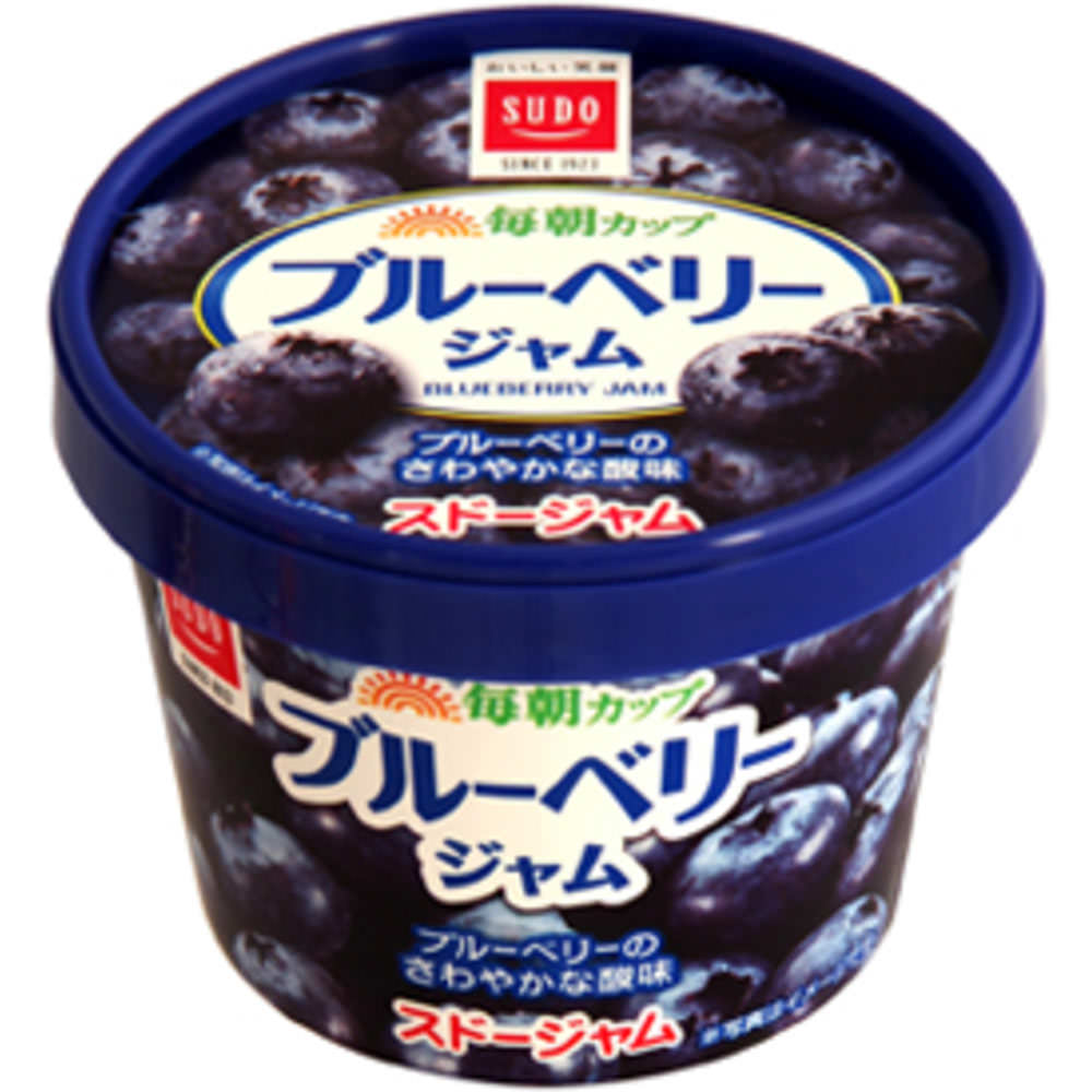 毎朝カップ ブルーベリージャム １２０ｇ スドージャム