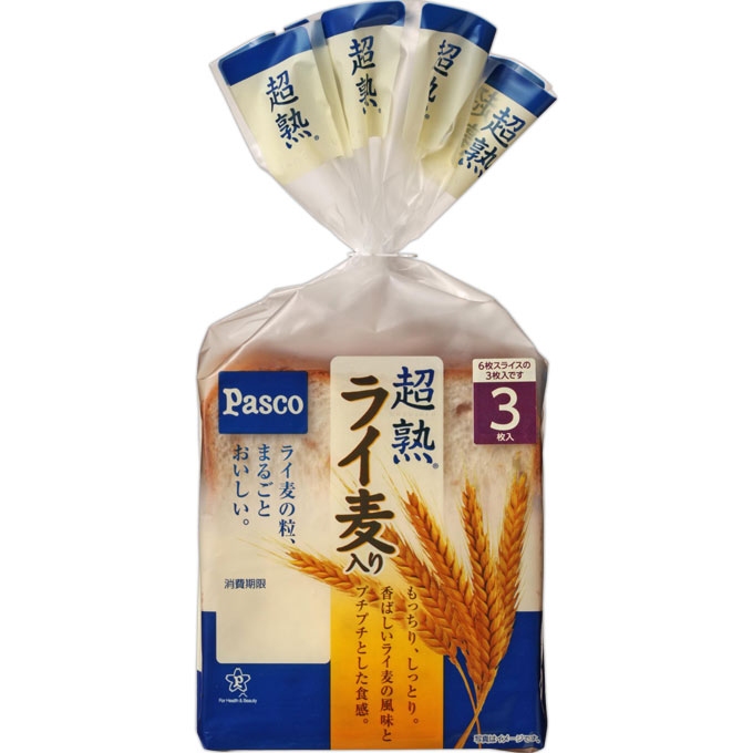 超熟ライ麦入り ３枚 敷島製パン