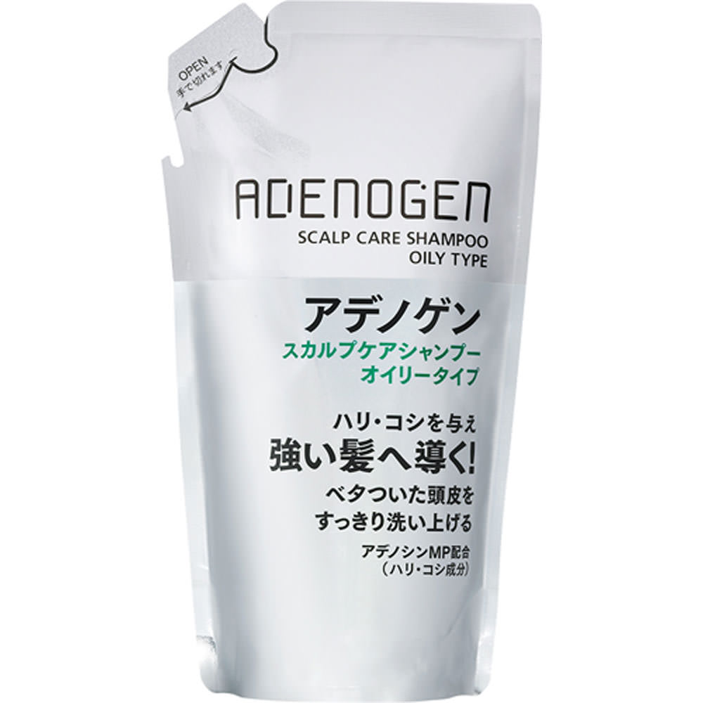 アデノゲン スカルプケアシャンプー（オイリータイプ） つめかえ用 ３１０ｍｌ 資生堂