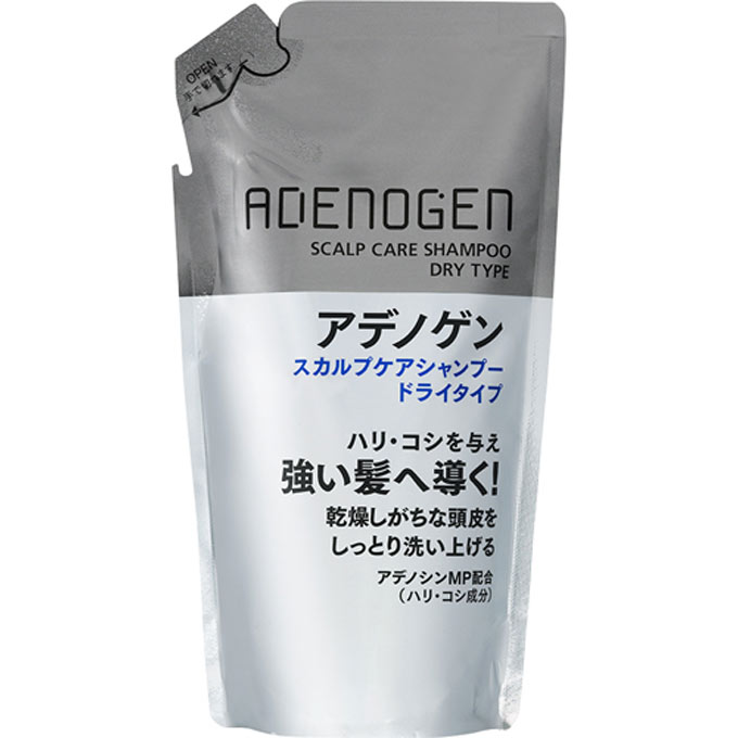 アデノゲン スカルプケアシャンプー（ドライタイプ） つめかえ用 ３１０ｍｌ 資生堂