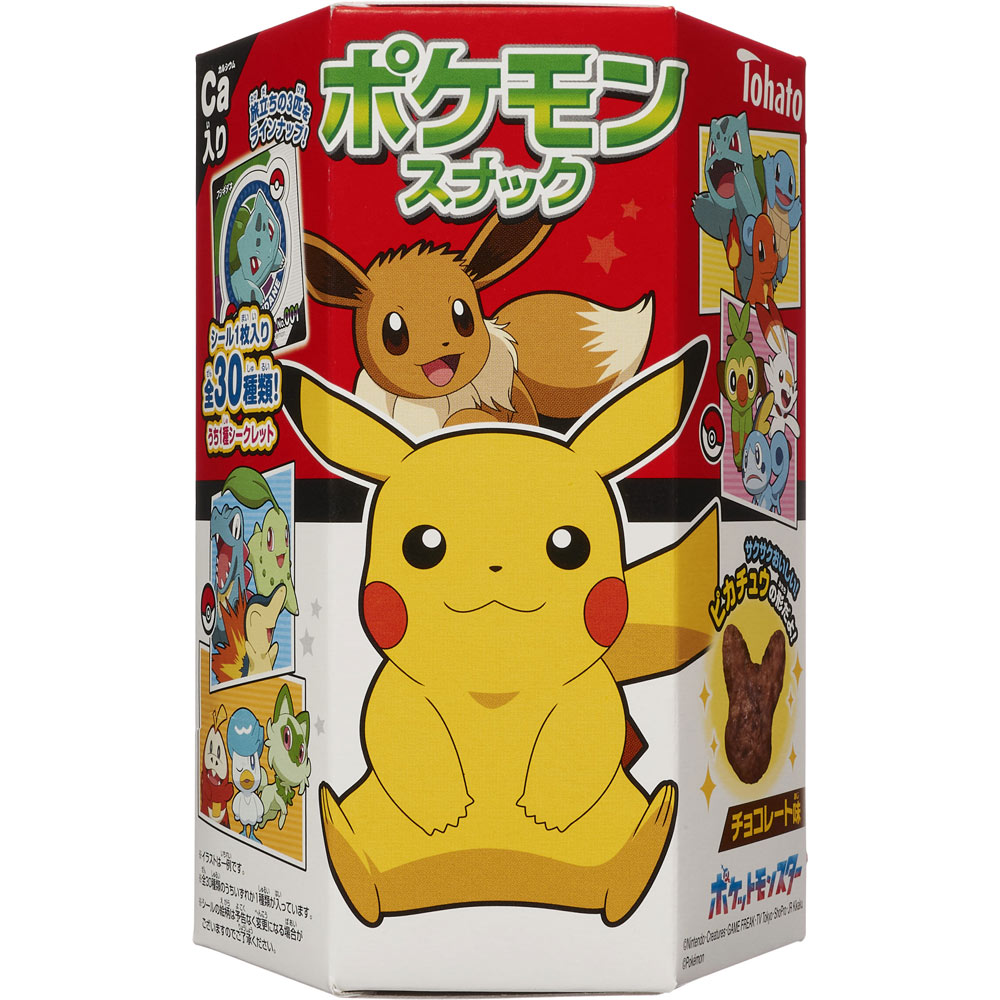 ポケモンスナック チョコレート味 ２３ｇ 東ハト