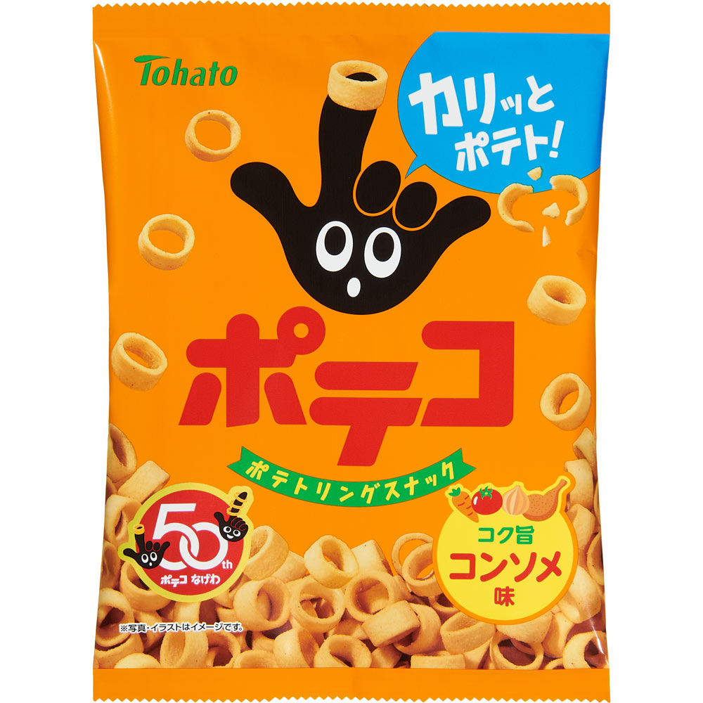 ポテコ　コンソメ味 ６６ｇ 東ハト