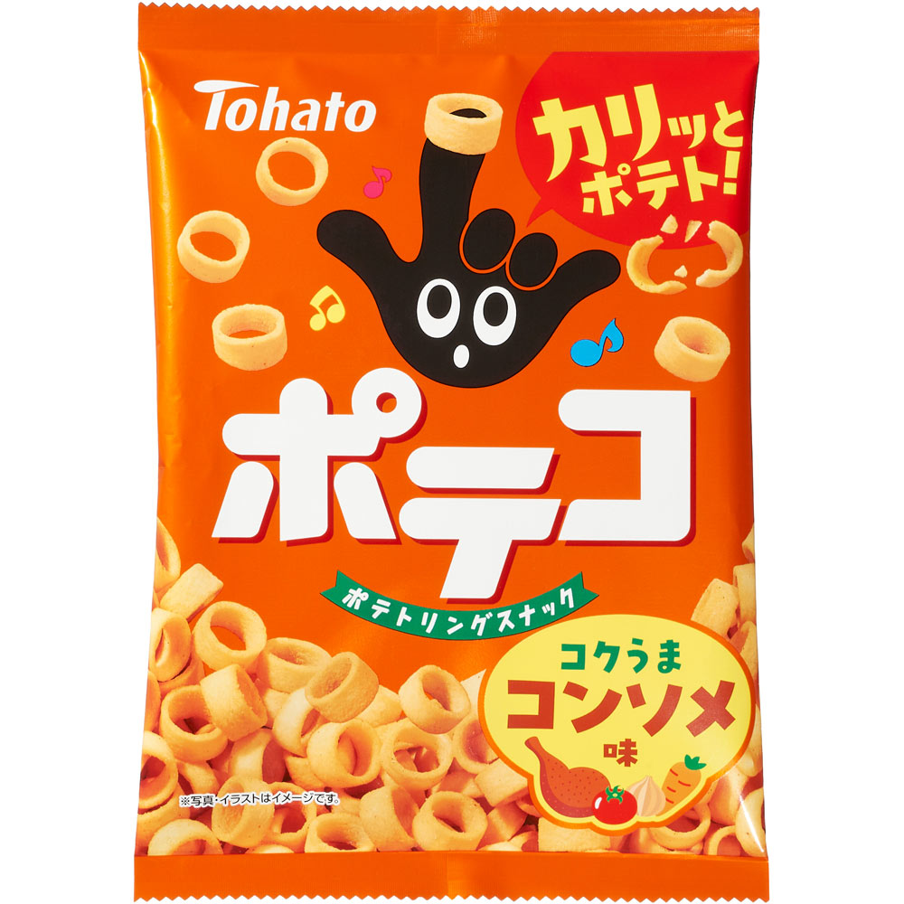 ポテコ コンソメ味 ６０ｇ 東ハト