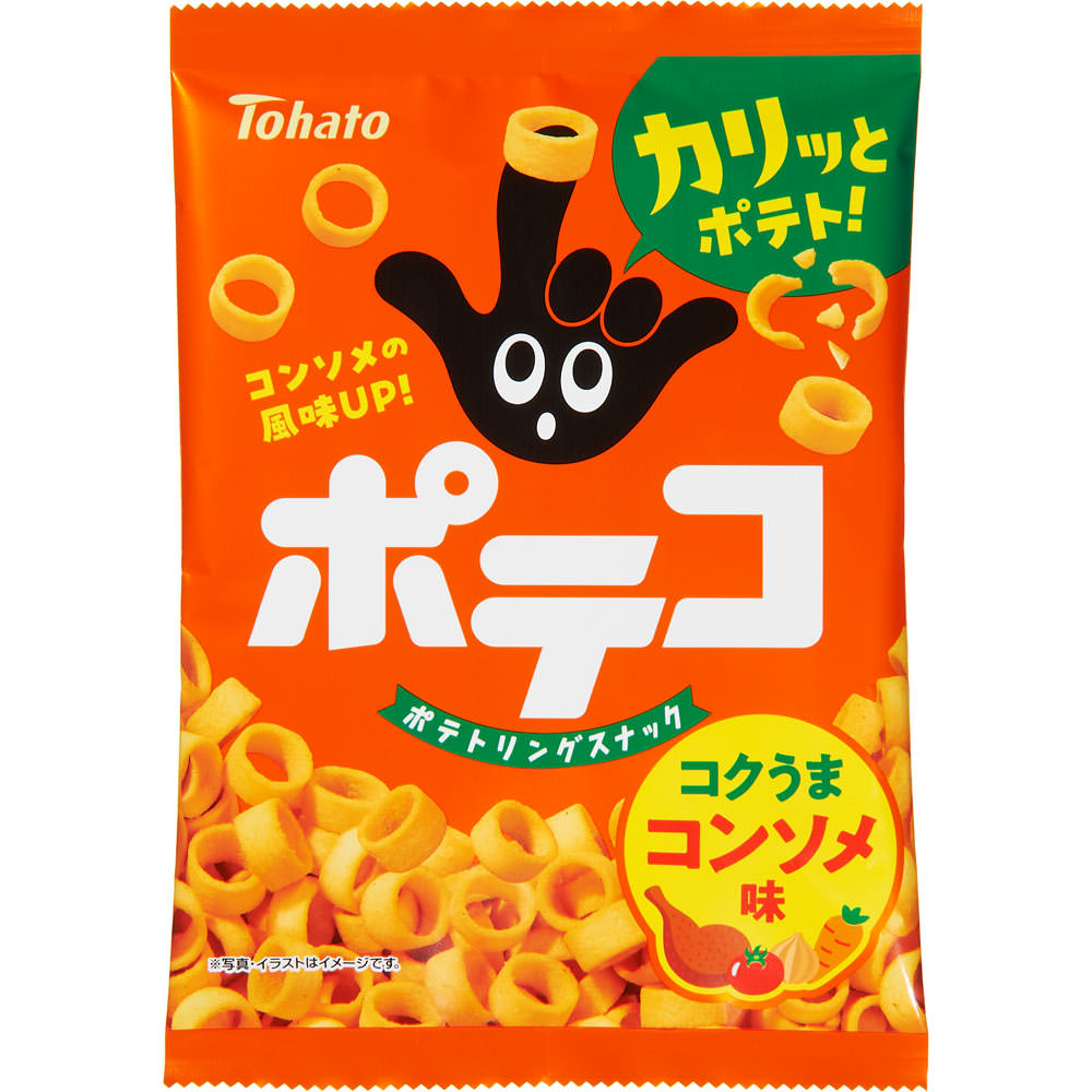 ポテコ コンソメ味 ６０ｇ 東ハト