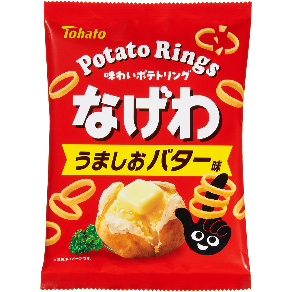 なげわ　うましおバター味 ５７ｇ 東ハト