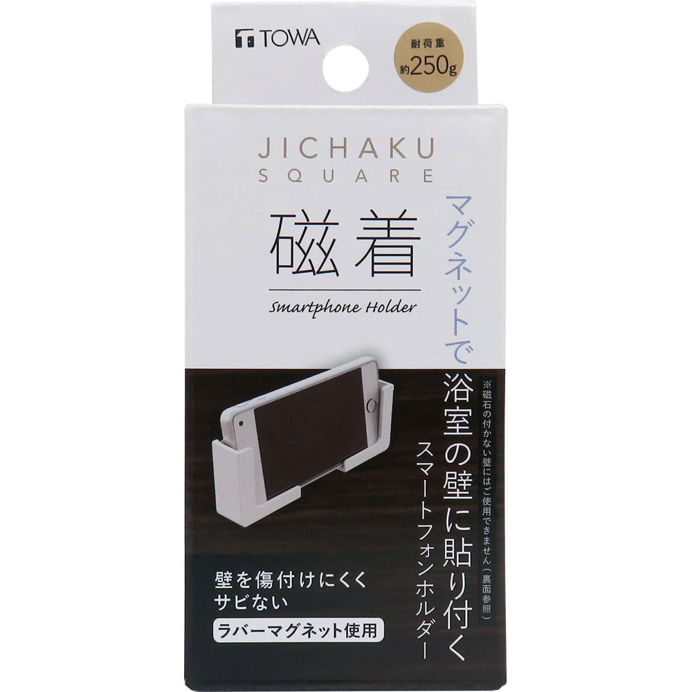 磁着ＳＱ バススマートフォンホルダー ホワイト 東和産業