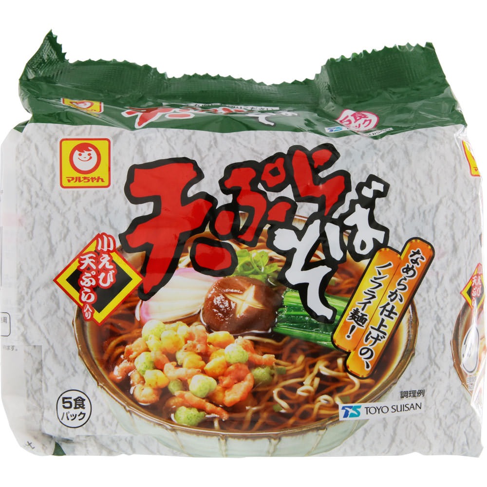 マルちゃん 天ぷらそば ９３ｇ×５ 東洋水産