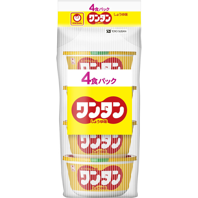 マルちゃん ワンタン しょうゆ味 ４Ｐ 東洋水産